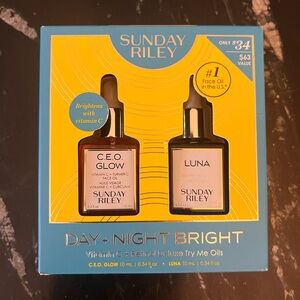 Sunday Riley Day + Night Bright Facial Oils